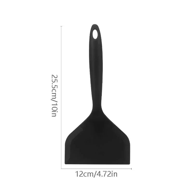 Silicone Cooking Spatula - Non-Stick Scraper for Steak Eggs Pancakes - ZOOMNSTORE