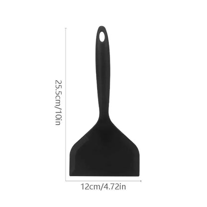 Silicone Cooking Spatula - Non-Stick Scraper for Steak Eggs Pancakes - ZOOMNSTORE