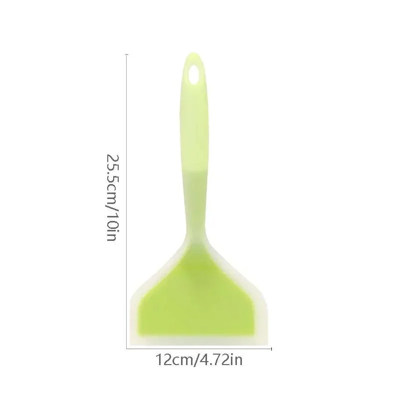 Silicone Cooking Spatula - Non-Stick Scraper for Steak Eggs Pancakes - ZOOMNSTORE