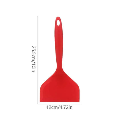 Silicone Cooking Spatula - Non-Stick Scraper for Steak Eggs Pancakes - ZOOMNSTORE