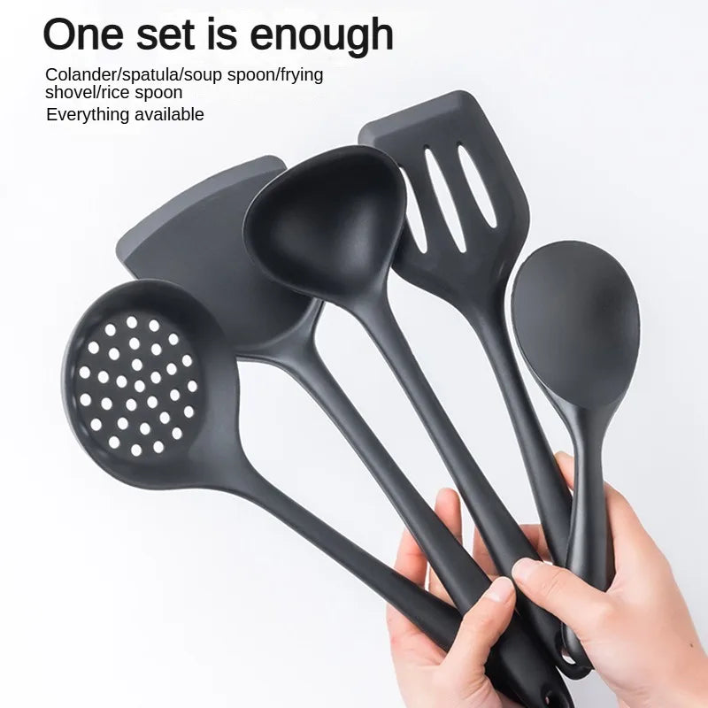 Silicone Spatula Set | 5-Piece Heat Resistant Kitchen Cooking Tool Set - ZOOMNSTORE