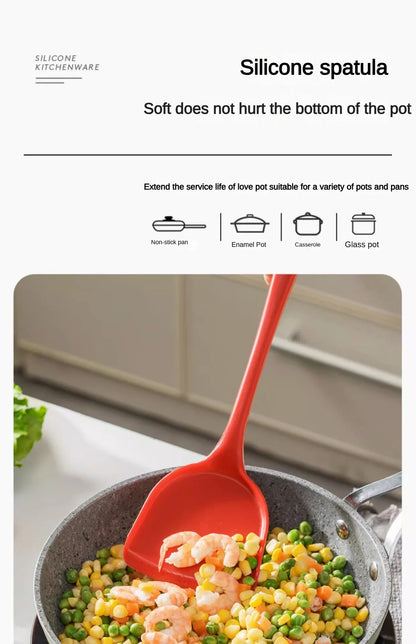 Silicone Spatula Set | 5-Piece Heat Resistant Kitchen Cooking Tool Set - ZOOMNSTORE