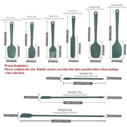 Silicone Bakeware Spatula Set - 69 Pieces Non-Stick Heat Resistant Food Grade Cooking Tools - ZOOMNSTORE