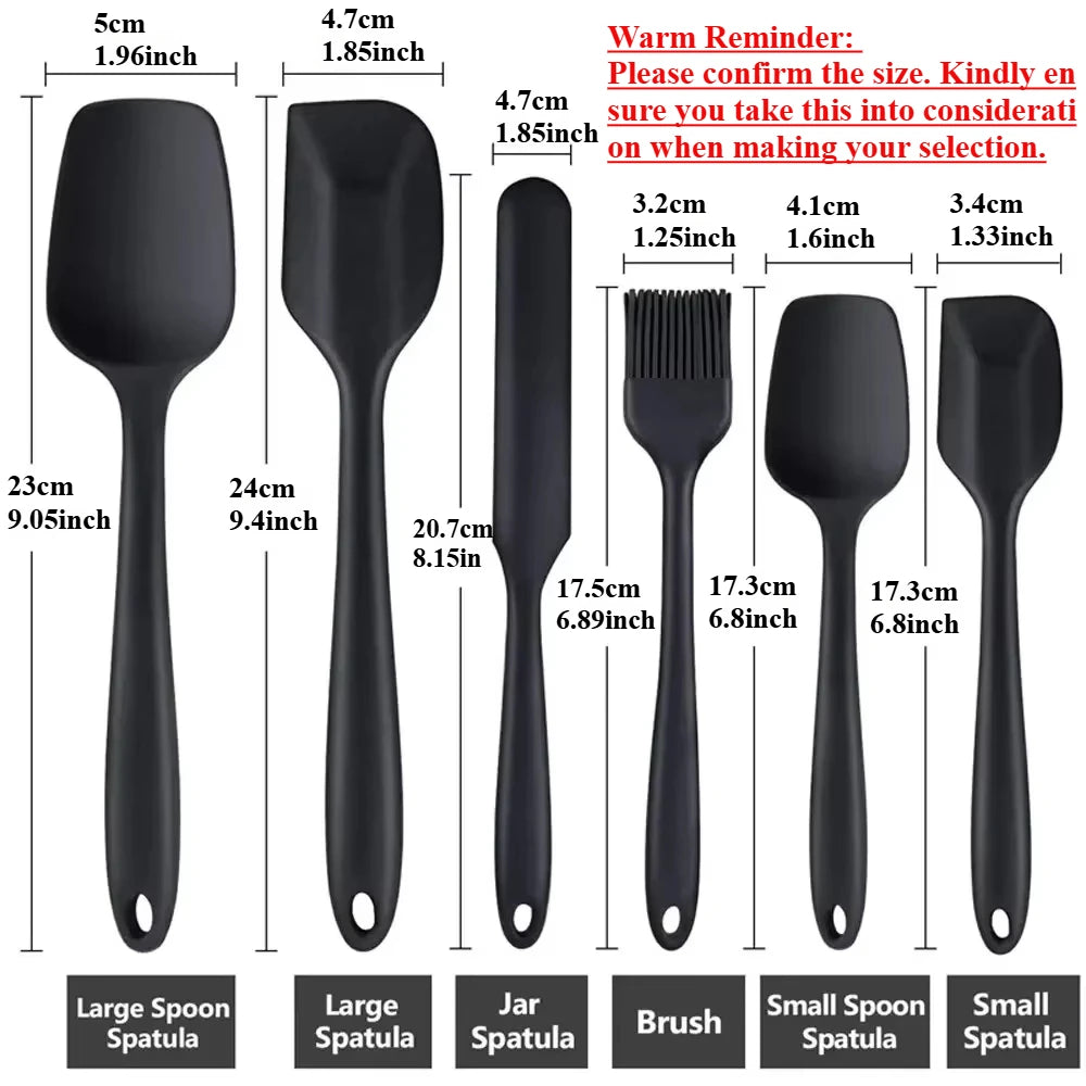 Silicone Bakeware Spatula Set - 69 Pieces Non-Stick Heat Resistant Food Grade Cooking Tools - ZOOMNSTORE