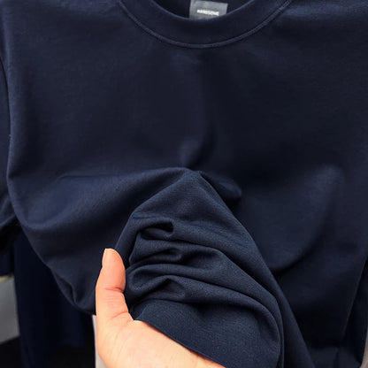 Silky Cotton T-Shirt - Breathable Men's Tee | Quick Dry Round Neck Shirt - ZOOMNSTORE