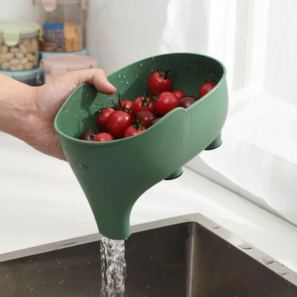 Elephant Sink Strainer - Hanging Drainer Basket for Fruits and Vegetables - ZOOMNSTORE