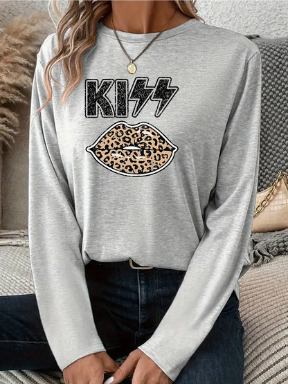 Slim Fit Womens Long Sleeve Cotton T-Shirt - Thin White Top - ZOOMNSTORE