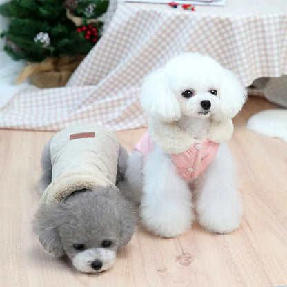 Small Dog Winter Coat – Warm Puppy Coat Thick Cotton Pet Jacket for Chihuahua - ZOOMNSTORE