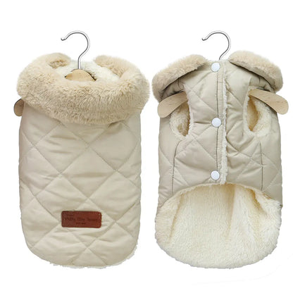Small Dog Winter Coat – Warm Puppy Coat Thick Cotton Pet Jacket for Chihuahua - ZOOMNSTORE