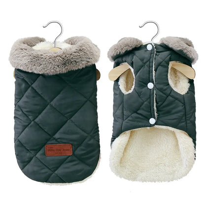 Small Dog Winter Coat – Warm Puppy Coat Thick Cotton Pet Jacket for Chihuahua - ZOOMNSTORE