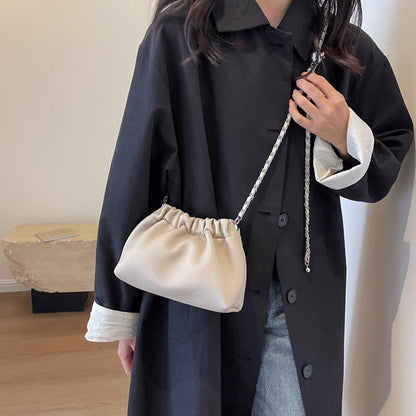 Small PU Leather Crossbody Bag for Women - Y2K Fashion Handbag 2025 - ZOOMNSTORE