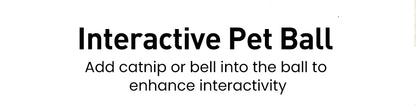 Smart Cat Toy - 2 in 1 Automatic Feather Fun Ball Set | Interactive Pet Accessories - ZOOMNSTORE