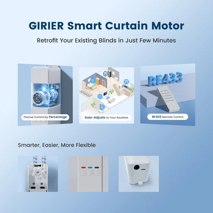 Smart Curtain Motor - WiFi Motorized Roller Shade with Alexa  Google Home Support - ZOOMNSTORE