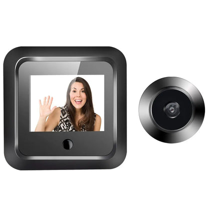 Smart Digital Door Viewer - 2.4 Inch HD Visual Doorbell With 120° Camera - ZOOMNSTORE