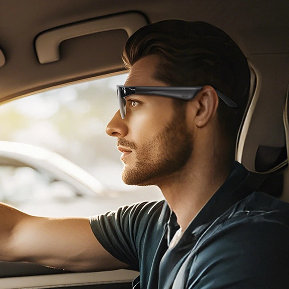 Smart Glasses AI Translator - Bluetooth Sunglasses with Hands-Free Music & UV Protection - ZOOMNSTORE