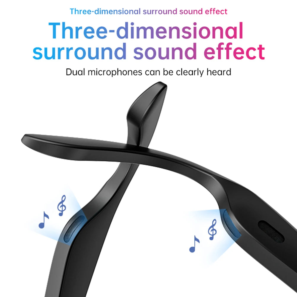Smart Glasses AI Translator - Bluetooth Sunglasses with Hands-Free Music & UV Protection - ZOOMNSTORE