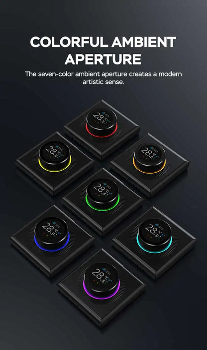 Smart Knob Thermostat - WiFi Controller for Floor Heating & Gas Boiler | Alexa Compatible - ZOOMNSTORE