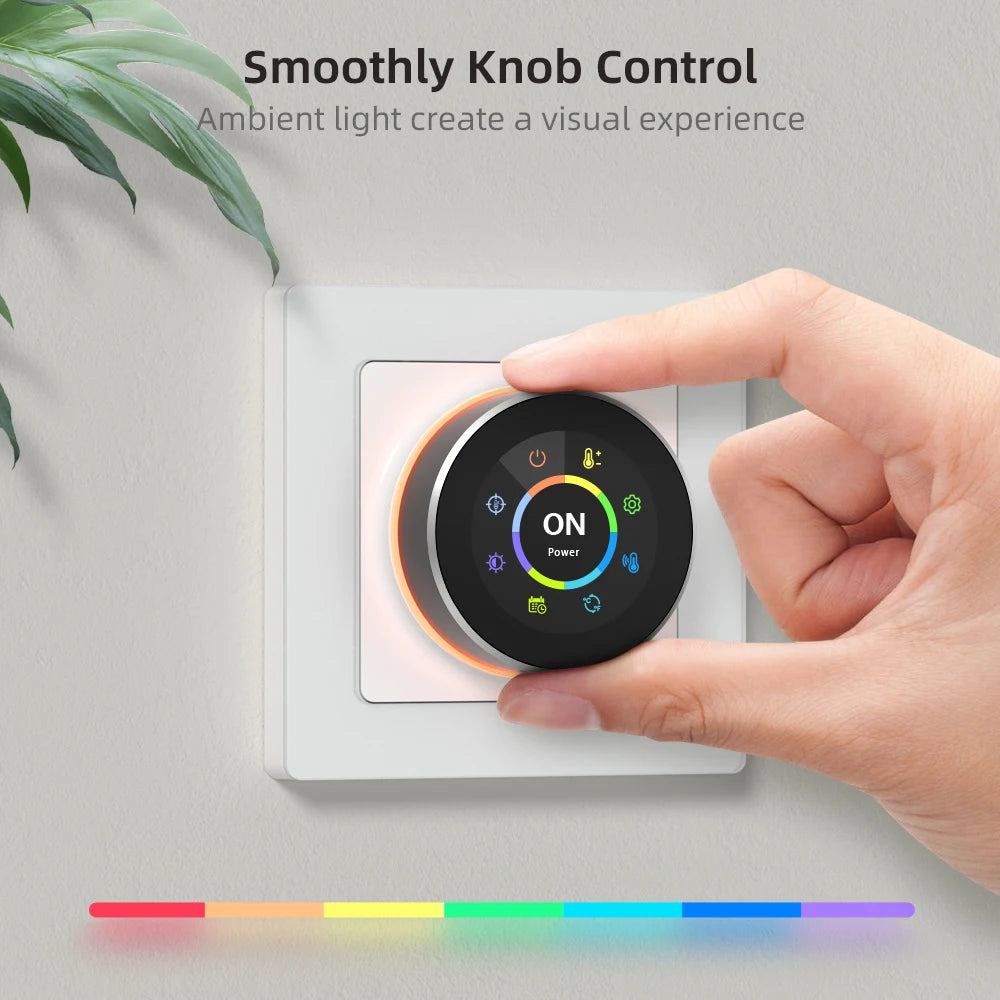 Smart Knob Thermostat – WiFi Temperature Controller for Water Heater & Gas Boiler - ZOOMNSTORE