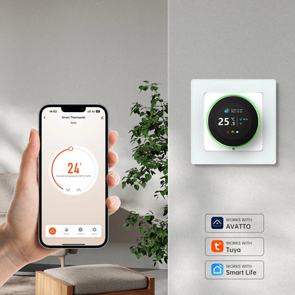 Smart Knob Thermostat – WiFi Temperature Controller for Water Heater & Gas Boiler - ZOOMNSTORE