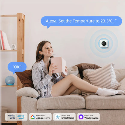 Smart Knob Thermostat – WiFi Temperature Controller for Water Heater & Gas Boiler - ZOOMNSTORE
