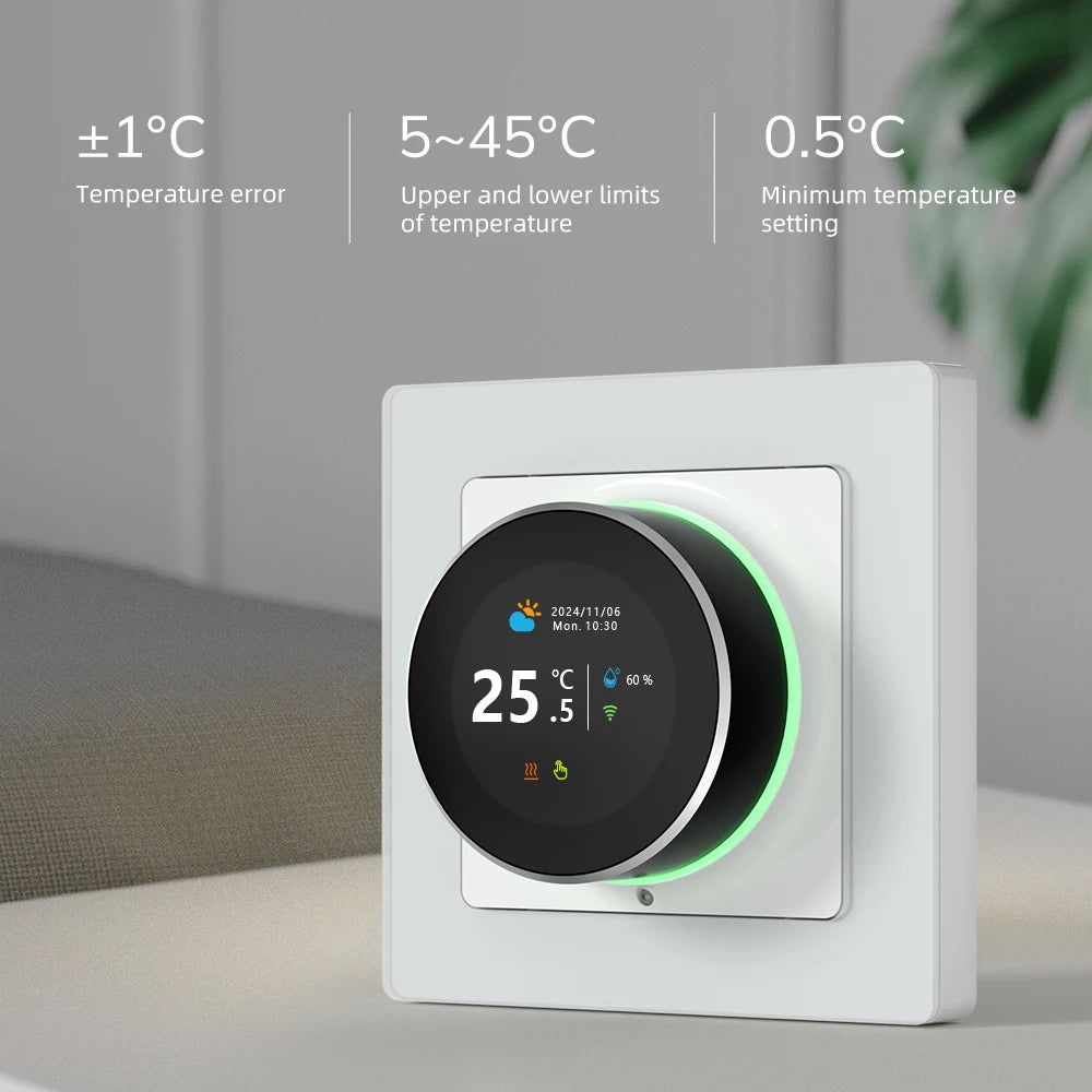 Smart Knob Thermostat – WiFi Temperature Controller for Water Heater & Gas Boiler - ZOOMNSTORE