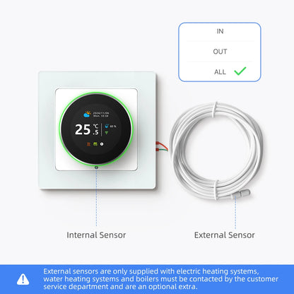 Smart Knob Thermostat – WiFi Temperature Controller for Water Heater & Gas Boiler - ZOOMNSTORE