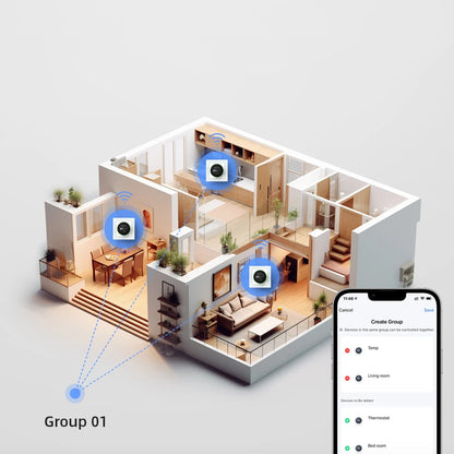 Smart Knob Thermostat – WiFi Temperature Controller for Water Heater & Gas Boiler - ZOOMNSTORE