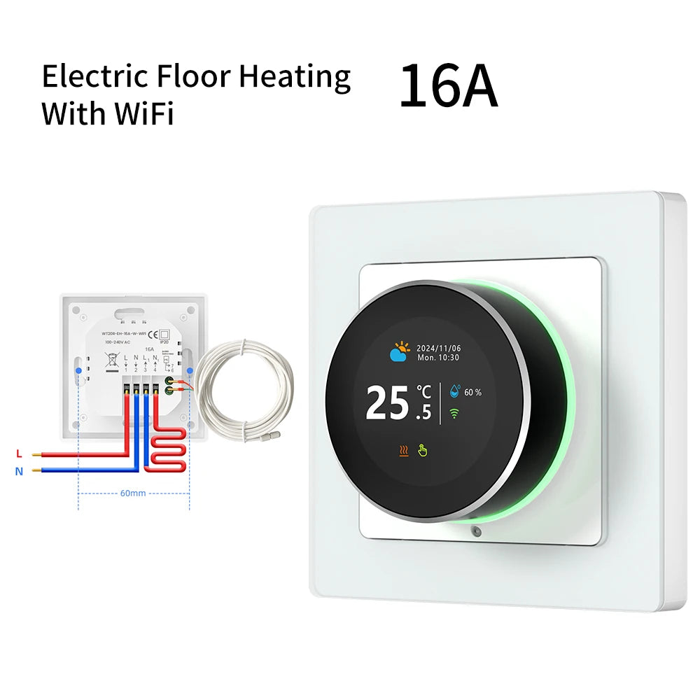 Smart Knob Thermostat – WiFi Temperature Controller for Water Heater & Gas Boiler - ZOOMNSTORE