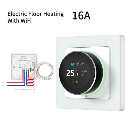 Smart Knob Thermostat – WiFi Temperature Controller for Water Heater & Gas Boiler - ZOOMNSTORE