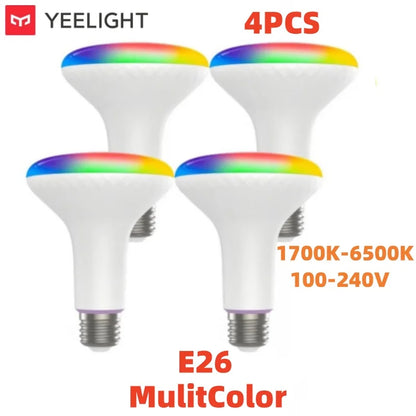 Smart Led Bulb - WiFi Voice Control Dimmable E26/E27 Multicolor Light - ZOOMNSTORE