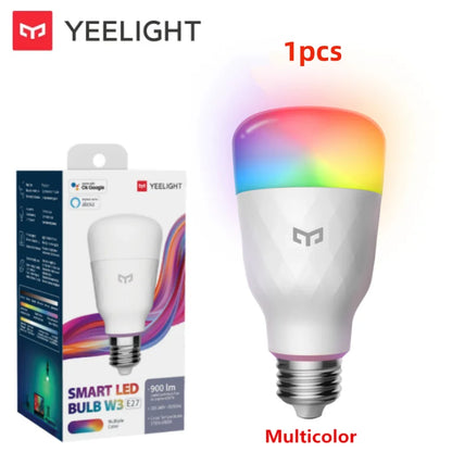 Smart Led Bulb - WiFi Voice Control Dimmable E26/E27 Multicolor Light - ZOOMNSTORE