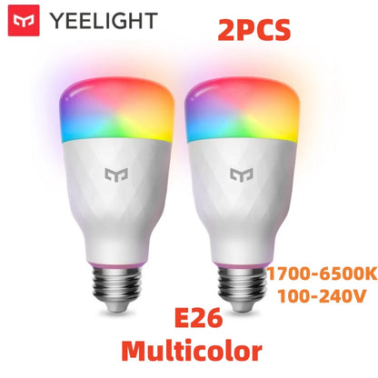 Smart Led Bulb - WiFi Voice Control Dimmable E26/E27 Multicolor Light - ZOOMNSTORE