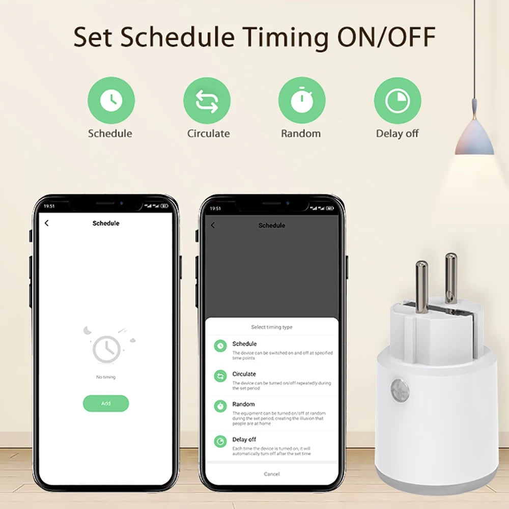 Smart Power Plug - WiFi 16A Power Meter EU Outlet | Remote Control, Alexa & HomeKit - ZOOMNSTORE