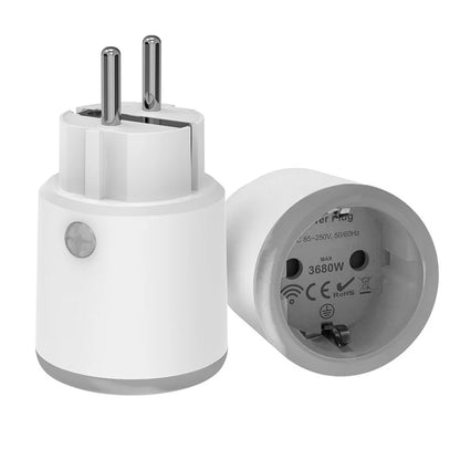Smart Power Plug - WiFi 16A Power Meter EU Outlet | Remote Control, Alexa & HomeKit - ZOOMNSTORE