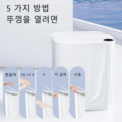 Smart Sensor Trash Can - 20L Automatic Wastebin with Type-C Recharge for Kitchen  Bathroom - ZOOMNSTORE