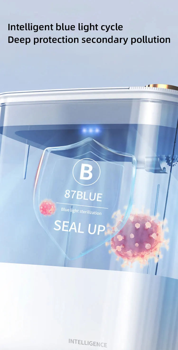 Smart Sensor Trash Can - 20L Automatic Wastebin with Type-C Recharge for Kitchen  Bathroom - ZOOMNSTORE