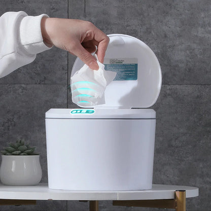 Smart Sensor Trash Can - 3L Automatic Waste Bin | USB Rechargeable, Compact & Easy to Clean - ZOOMNSTORE