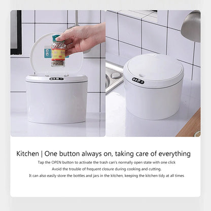 Smart Sensor Trash Can - 3L Automatic Waste Bin | USB Rechargeable, Compact & Easy to Clean - ZOOMNSTORE