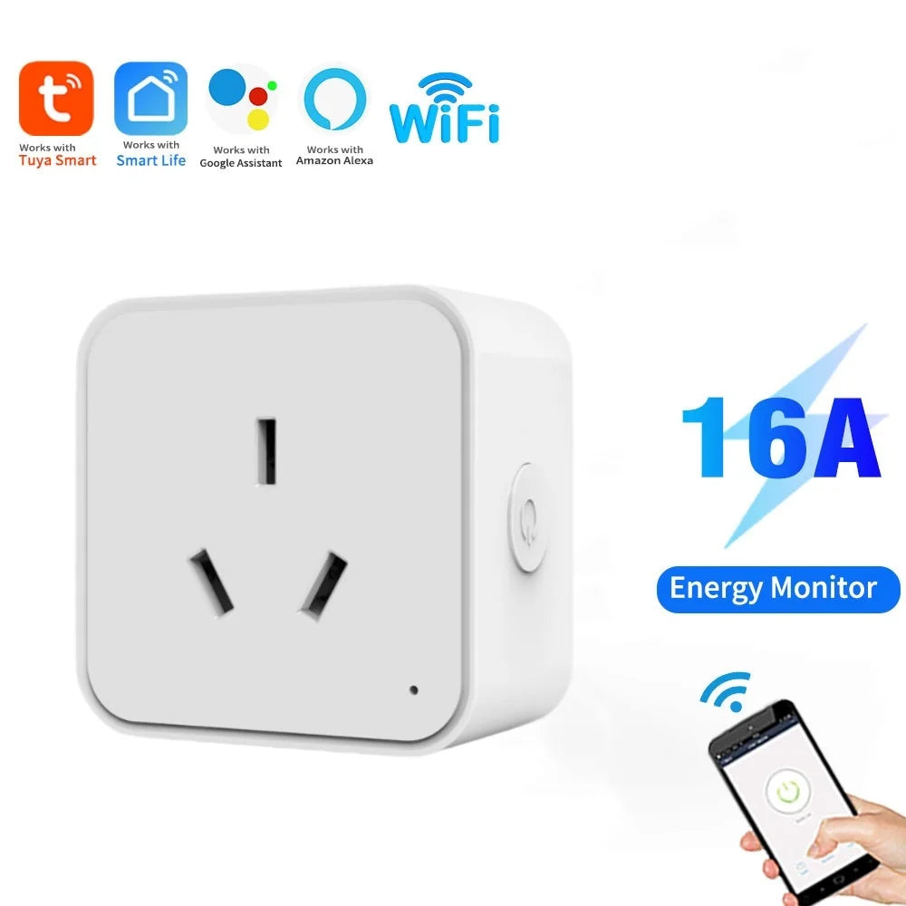 Smart Socket AU Plug - Wireless Zigbee & WiFi Remote Control Outlet with Timing - ZOOMNSTORE