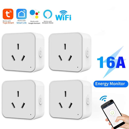 Smart Socket AU Plug - Wireless Zigbee & WiFi Remote Control Outlet with Timing - ZOOMNSTORE