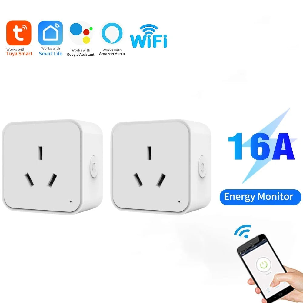 Smart Socket AU Plug - Wireless Zigbee & WiFi Remote Control Outlet with Timing - ZOOMNSTORE