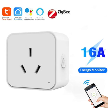 Smart Socket AU Plug - Wireless Zigbee & WiFi Remote Control Outlet with Timing - ZOOMNSTORE