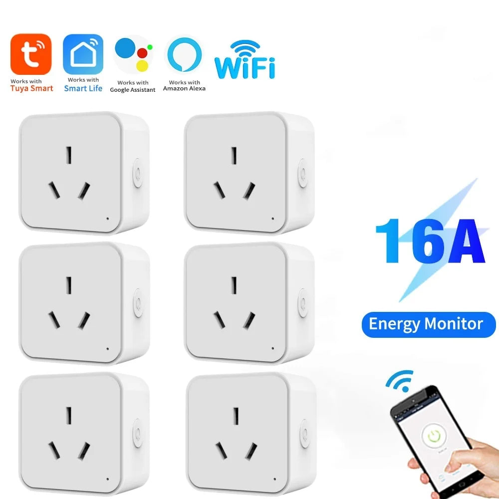 Smart Socket AU Plug - Wireless Zigbee & WiFi Remote Control Outlet with Timing - ZOOMNSTORE