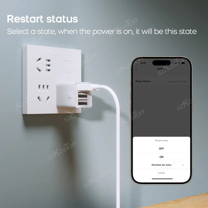 Smart USB Adapter - WiFi Zigbee USB Plug with Timer | Voice Controlled & Alexa Compatible - ZOOMNSTORE