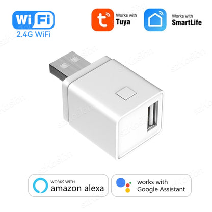 Smart USB Adapter - WiFi Zigbee USB Plug with Timer | Voice Controlled & Alexa Compatible - ZOOMNSTORE