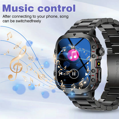 Smart Watch Bluetooth Call - Fitness Tracker, Message Reminder, Dual Straps - ZOOMNSTORE