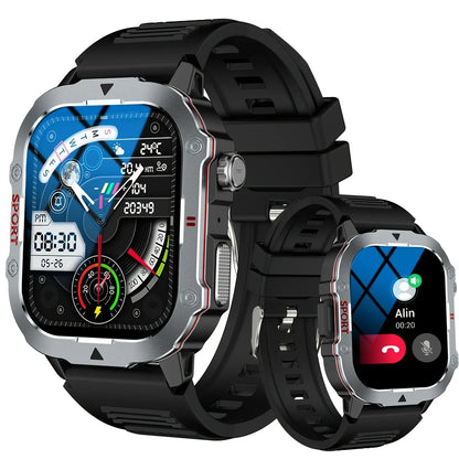 Smart Watch Bluetooth Call - Fitness Tracker, Message Reminder, Dual Straps - ZOOMNSTORE