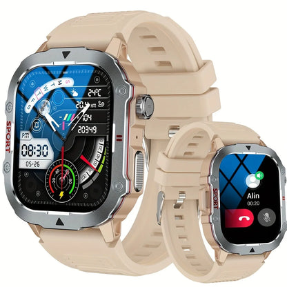 Smart Watch Bluetooth Call - Fitness Tracker, Message Reminder, Dual Straps - ZOOMNSTORE