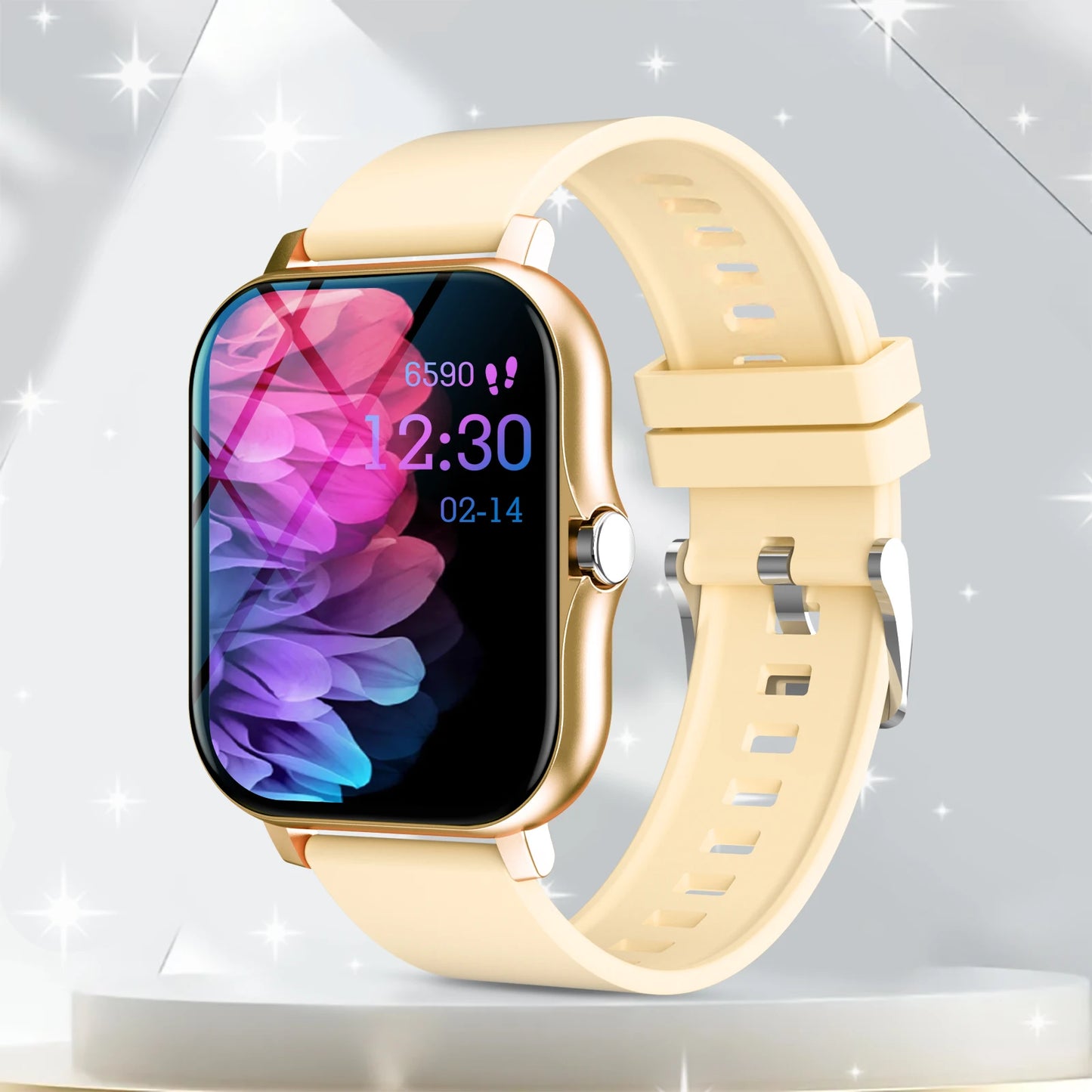 Smart Watch Fitness - Wireless Calling Watch With Sport Mode Tracker & Call Reminder Feature - ZOOMNSTORE