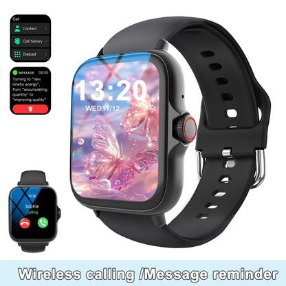 Smart Watch - Touchscreen Call  Message Alerts Music Control iPhone  Android Compatible - ZOOMNSTORE
